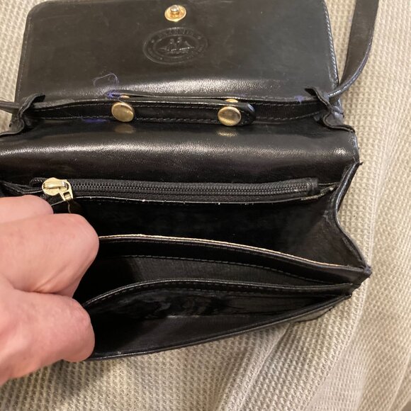 Great Condition, BRAHMIN, Jane in Pecan Melbourne, Crossbody Bag or Clutch - Picture 6 of 7